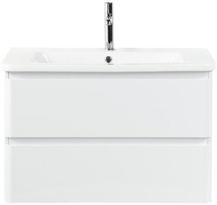 Тумба под раковину BelBagno 105 ALBANO-CER-1050-2C-SO-BL подвесная Bianco Lucido
