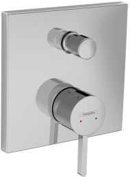 Hansgrohe Finoris Смеситель для душа, встраиваемый, с переключателем потоков на 2 положения, внешняя часть, цвет: хром