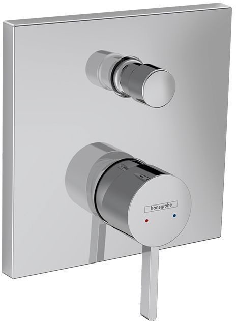 Hansgrohe Finoris Смеситель для душа, встраиваемый, с переключателем потоков на 2 положения, внешняя часть, цвет: хром