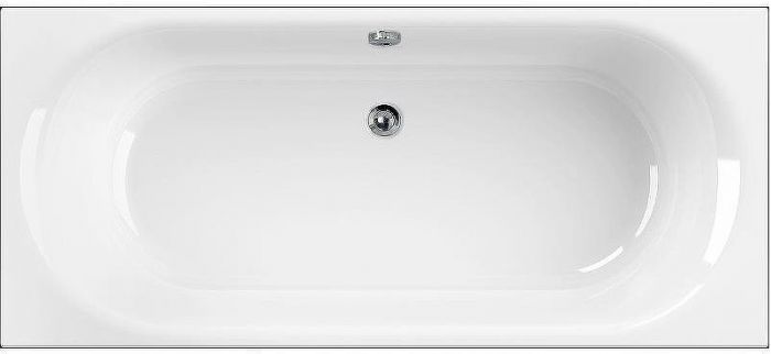 Акриловая ванна Cezares Metauro 180x80 METAURO-180-80-42-W37 без гидромассажа