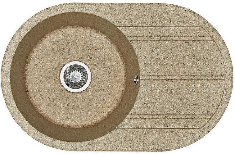 Кухонная мойка Aquaton Амира 78 1A712932AI220 Песочная