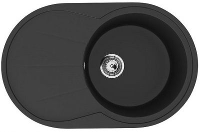 Кухонная мойка Ulgran Classic U-503-344 Ультра-черная