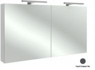 Зеркало-шкаф Jacob Delafon EB798RU-442 серый антрацит лак