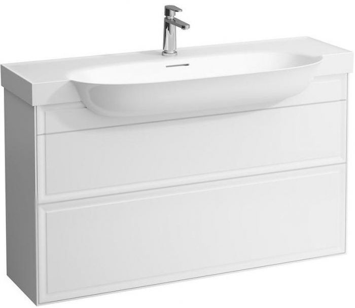 Тумба под раковину Laufen New Classic 120 4.0605.2.085.631.1 подвесная Белая глянцевая