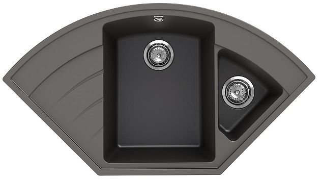 Кухонная мойка Ulgran Quartz Marta 1000-09 Асфальт