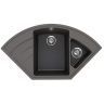 Кухонная мойка Ulgran Quartz Marta 1000-09 Асфальт