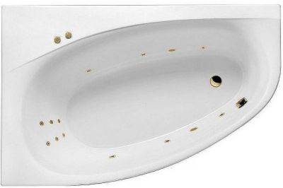 Акриловая ванна Excellent Kameleon 170x110 L WAEX.KML17.LINE.GL с гидромассажем