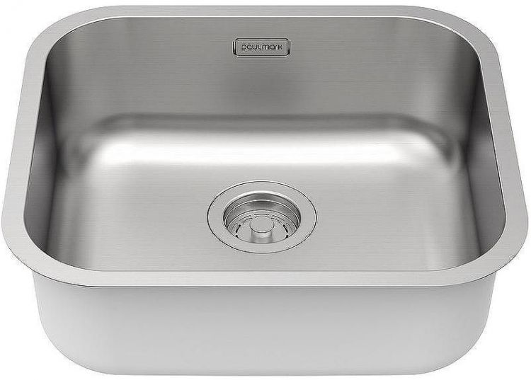 Кухонная мойка Paulmark Vello 48 Uni VE48-BS Брашированная нержавеющая сталь