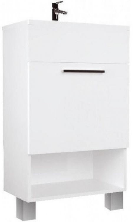 Тумба с раковиной 1MarKa July 50Н У85932 Белый глянец Тумба с раковиной 1MarKa July 50Н У85932 Белый глянец