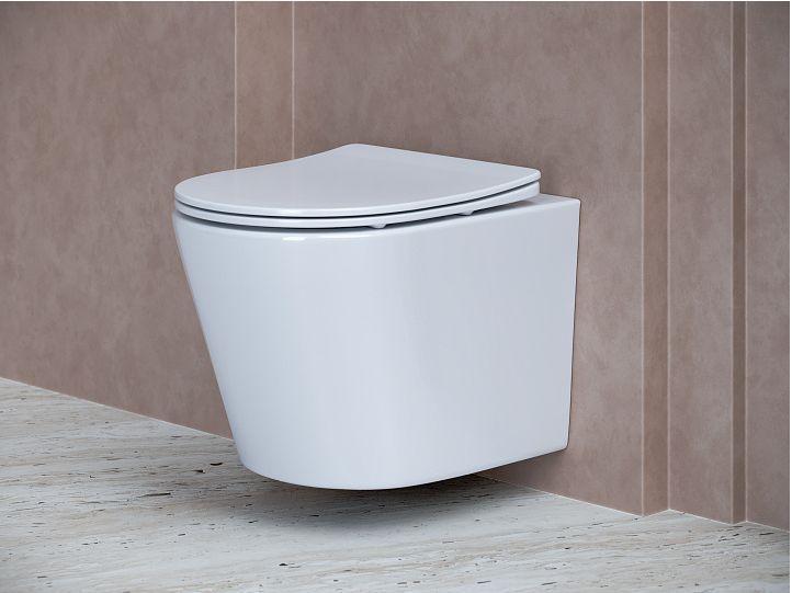 Подвесной унитаз CERAMICANOVA Balearica Rimless CN6000