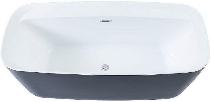 Акриловая ванна Aquanet Family Fine 95778-MW-MB 170x78 293080 Черная матовая без гидромассажа