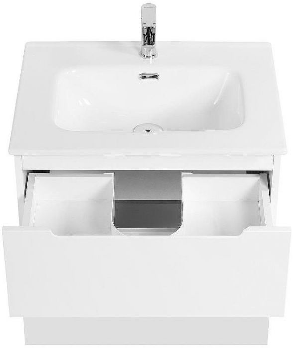 Тумба под раковину BelBagno Etna-H60 60 ETNA-H60-600-2C-SO-BL-P подвесная Bianco Lucido