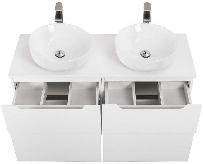 Тумба под раковину BelBagno Etna-H60 60 ETNA-H60-600-2C-SO-BL-P подвесная Bianco Lucido