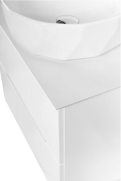 Тумба под раковину BelBagno Etna-H60 60 ETNA-H60-600-2C-SO-BL-P подвесная Bianco Lucido