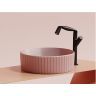Умывальник CERAMICANOVA Element чаша накладная круглая (цвет Розовый Матовый) CN6057MP