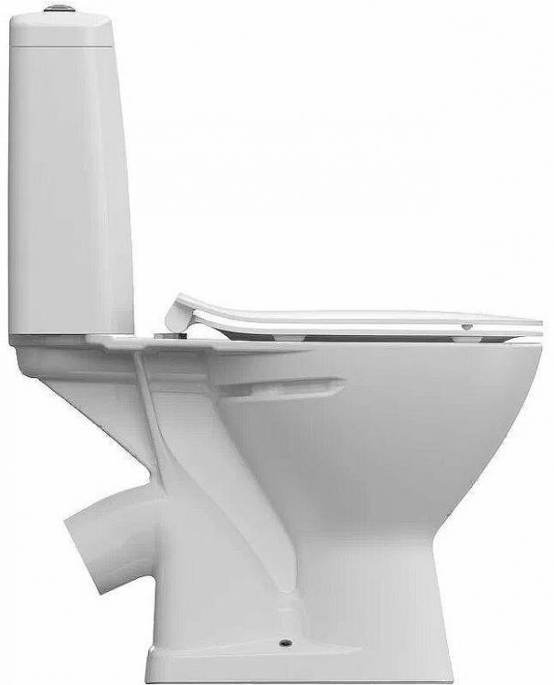Унитаз компакт Cersanit Flavis 64288 с бачком и сиденьем Микролифт Унитаз компакт Cersanit Flavis 64288 с бачком и сиденьем Микролифт
