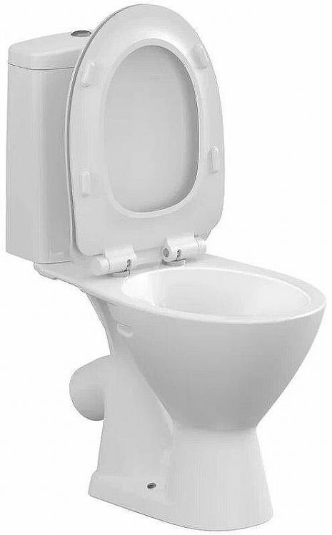 Унитаз компакт Cersanit Flavis 64288 с бачком и сиденьем Микролифт Унитаз компакт Cersanit Flavis 64288 с бачком и сиденьем Микролифт
