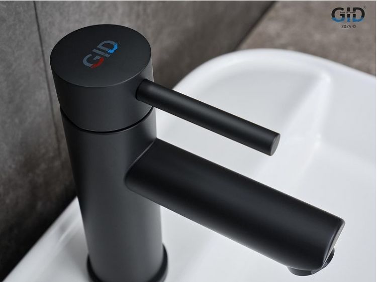 Смеситель для раковины Gid Berlin SS080BMK цвет Черный матовый Смеситель для раковины Gid Berlin SS080BMK цвет Черный матовый