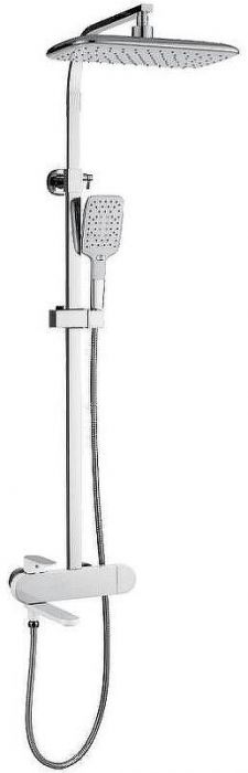 Душевая система Gappo G83 G2483-8 Белая Хром