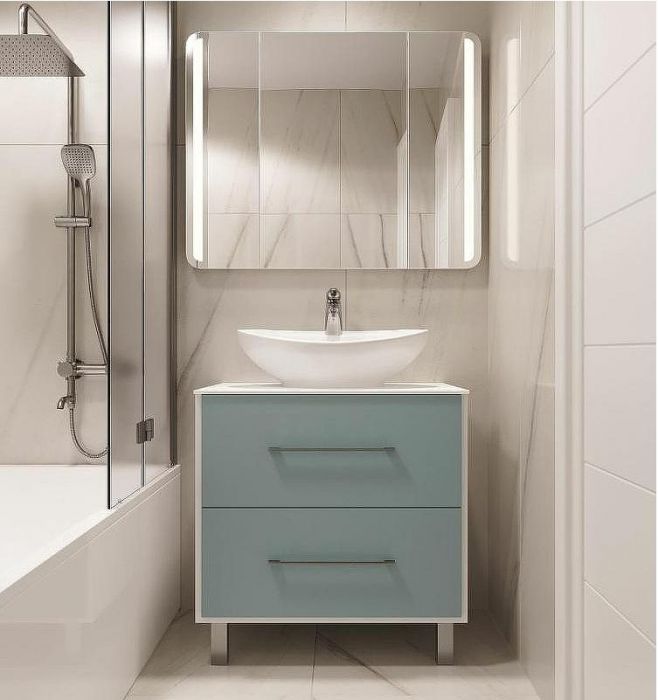 Тумба под раковину Sanflor Экко 60 С23187 Мята