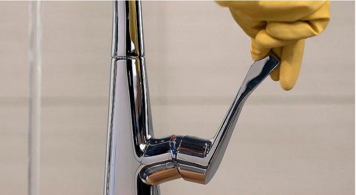 Смеситель для кухни Hansgrohe Metris 14822800 Нержавеющая сталь