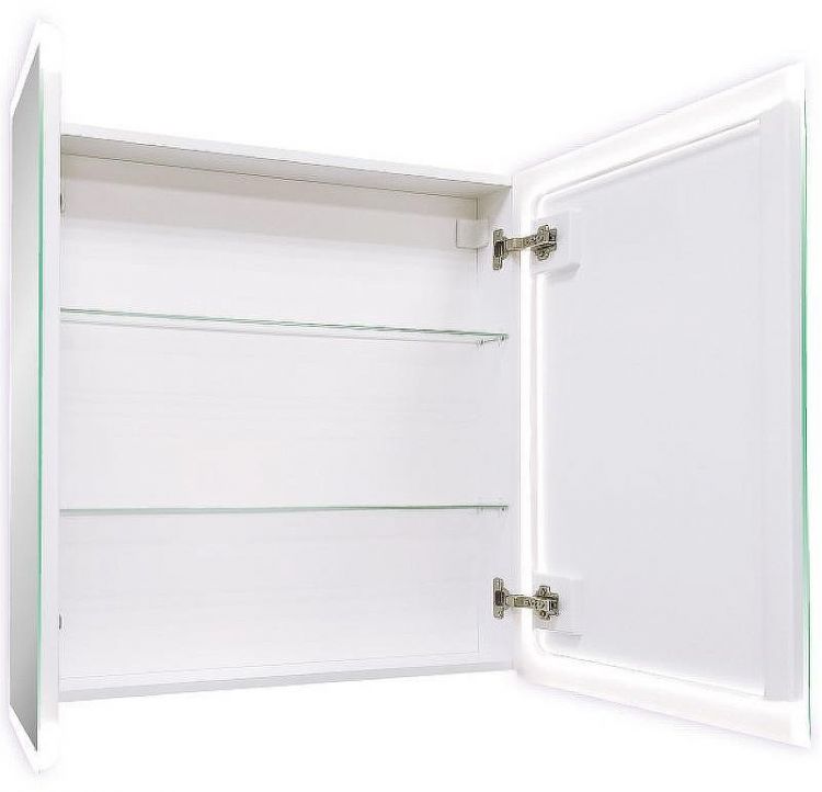 Зеркальный шкаф Континент Reflex LED 80 МВК027 с подсветкой Белый