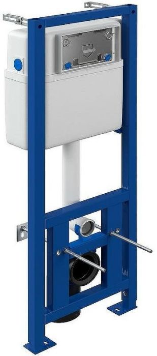 Комплект унитаза с инсталляцией Cersanit Crea Square CO DPL EO slim 63997 с сиденьем Микролифт