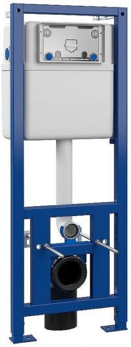 Комплект унитаза с инсталляцией Cersanit Crea Square CO DPL EO slim 63997 с сиденьем Микролифт