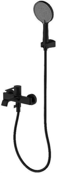 Смеситель для ванны AQUAme Asti AQM6412MB Черный матовый