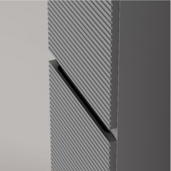 Шкаф пенал Sancos Folk 35 PFL35ES подвесной Ergraut soft