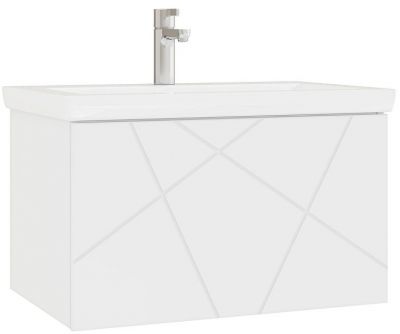 Тумба под раковину Vigo Geometry 70 034 подвесная цвет Белый