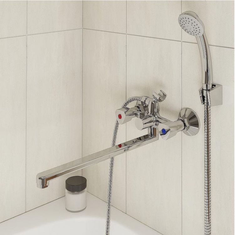 Смеситель для ванны Milardo Tring TRISBL2M10 универсальный Хром