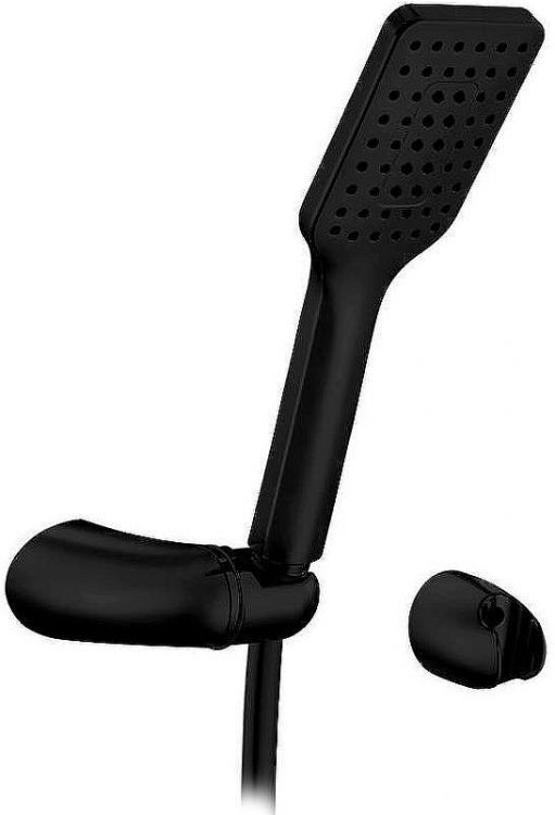 Душевой гарнитур E.C.A. Tiera 102117342C1EX Черный матовый