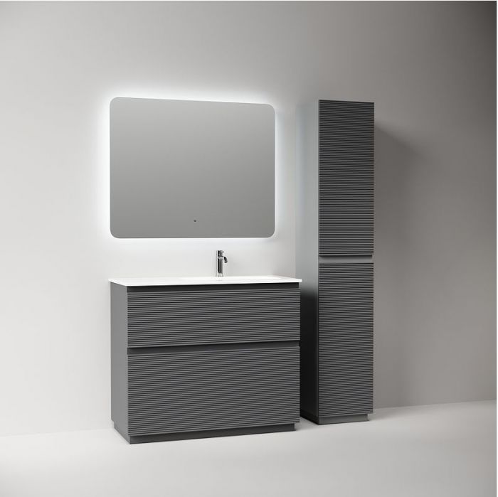 Тумба под раковину Sancos Folk Floor 100 R FL100FRGS цвет Grey soft