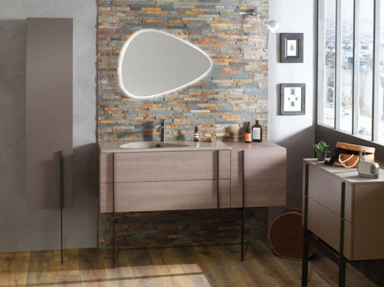 Шкаф-пенал Jacob Delafon Nouvelle Vague EB3047G-N18 белый блестящий