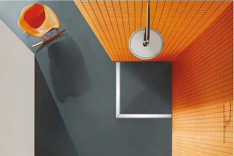 Душевой лоток Tece Drainline 120x120 611200 угловой без крышки