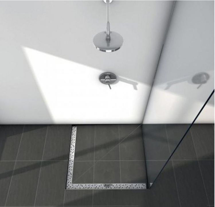 Душевой лоток Tece Drainline 120x120 611200 угловой без крышки