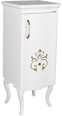 Тумба Creavit Antik 50 AN2115.02.BB Белая с декором