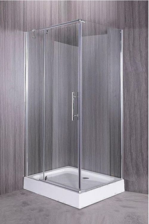 Душевой уголок Esbano ESR-8180 120x80 ESUGR8180 профиль Хром стекло прозрачное Душевой уголок Esbano ESR-8180 120x80 ESUGR8180 профиль Хром стекло прозрачное