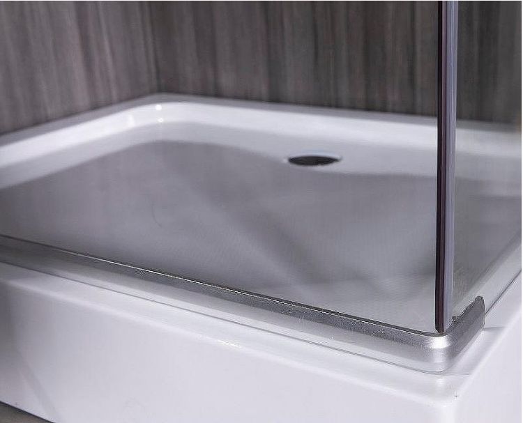 Душевой уголок Esbano ESR-8180 120x80 ESUGR8180 профиль Хром стекло прозрачное Душевой уголок Esbano ESR-8180 120x80 ESUGR8180 профиль Хром стекло прозрачное