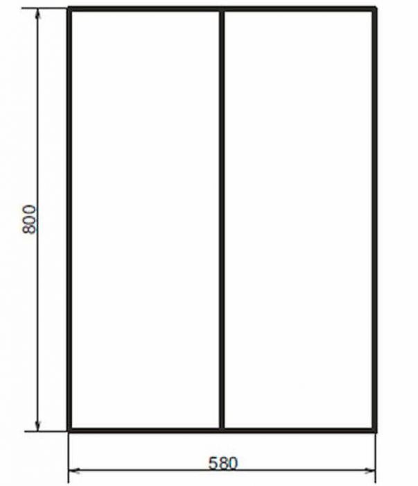 Подвесной шкаф Comforty Лозанна 60 00-00009445 Белый глянец