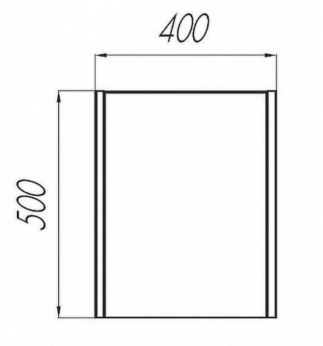 Подвесной шкаф Aquaton Брук 40 1A202203BCDF0 Дуб ферр