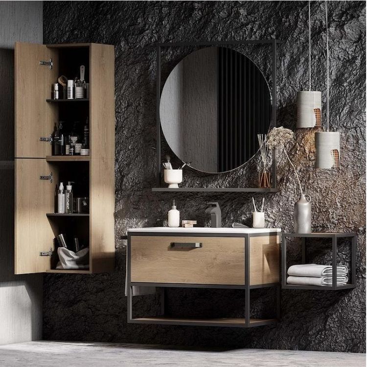 Полка Aquaton Лофт Фабрик 34 1A242703LTDY0 Дуб кантри