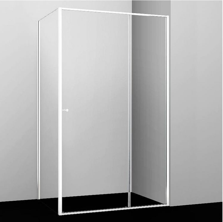 Душевой уголок WasserKRAFT Rhin 110x90 44S15 профиль Белый стекло прозрачное Душевой уголок WasserKRAFT Rhin 110x90 44S15 профиль Белый стекло прозрачное
