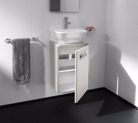 Тумба под раковину Roca GAP 45 (ZRU9302735) белая Тумба под раковину Roca GAP 45 (ZRU9302735) белая