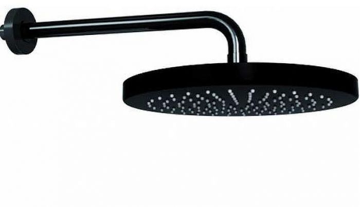 Верхний душ Bossini Elios H19412G.073 Черный матовый