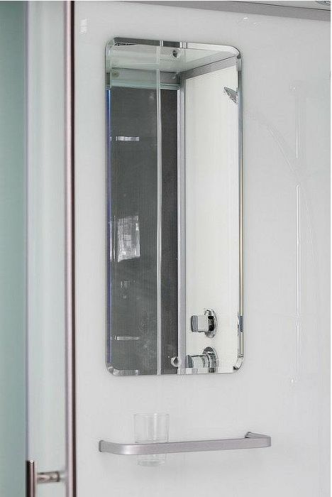 Душевая кабина Esbano ES-100CRB 100x100 ESKB100CRB без гидромассажа