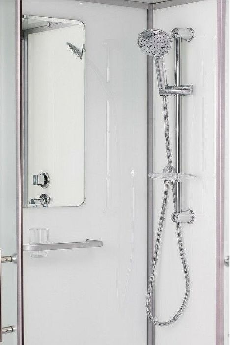 Душевая кабина Esbano ES-100CRB 100x100 ESKB100CRB без гидромассажа