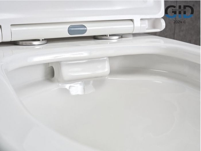 Унитаз компакт Gid Concavo Tn2123 62243Y цвет Белый с бачком и сиденьем Микролифт