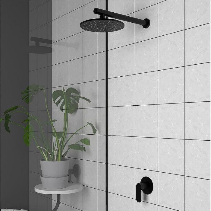 Верхний душ Paini 50PZ759TT25 Черный матовый